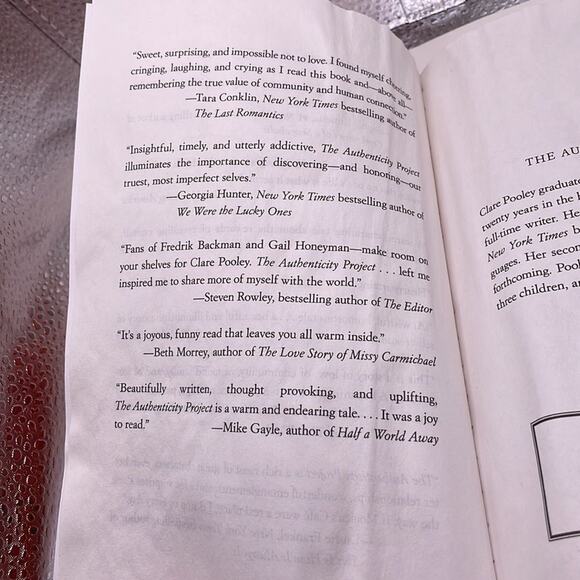 “The Authenticity Project” by Clare Pooley - Picture 6 of 14